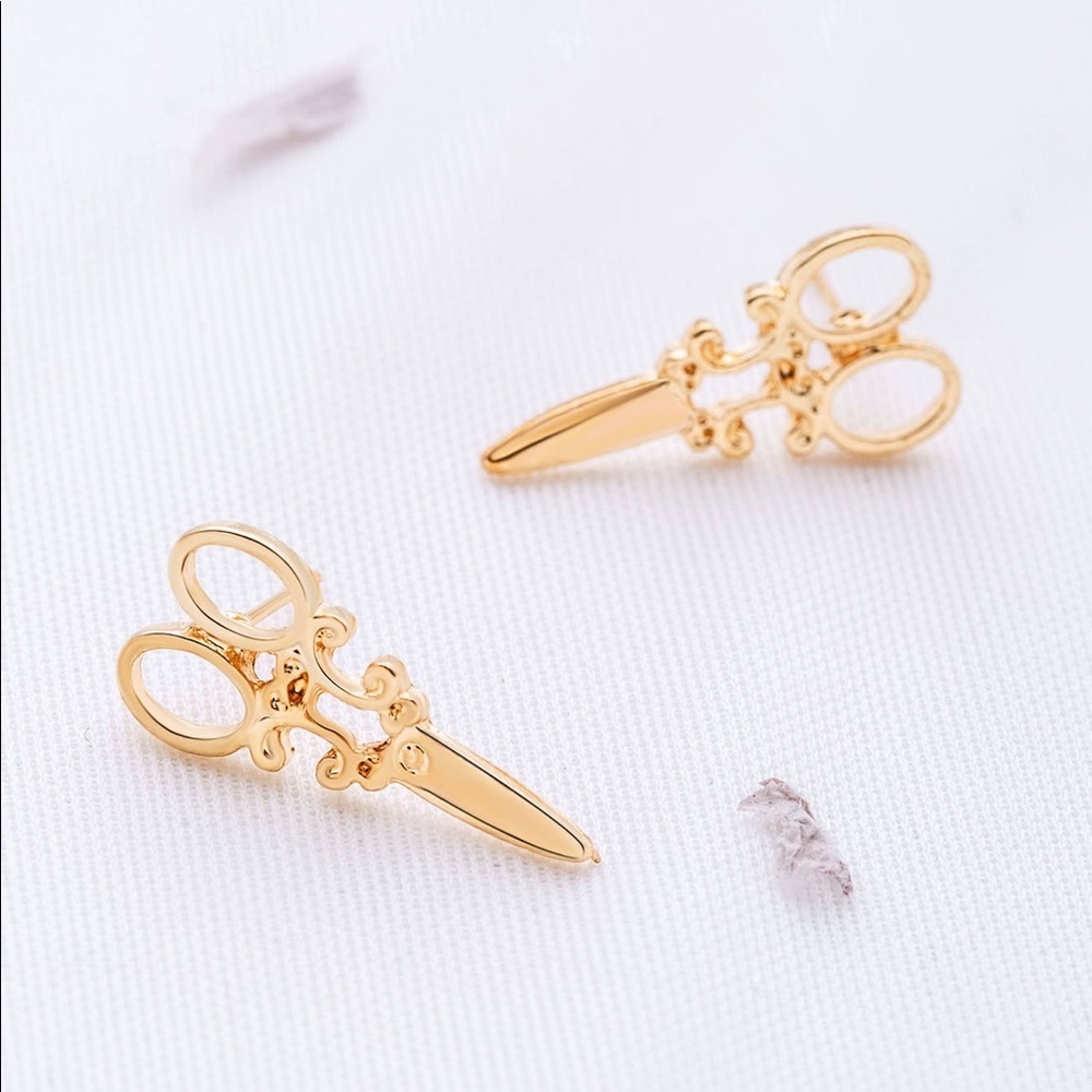 🎁Gift 4 Ur Hairdresser🆕scissor earrings